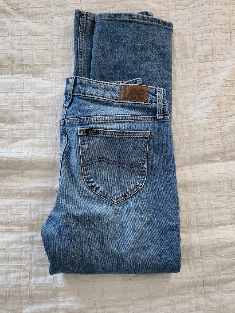 Lee women's Light Blue Relaxed Fit Jeans